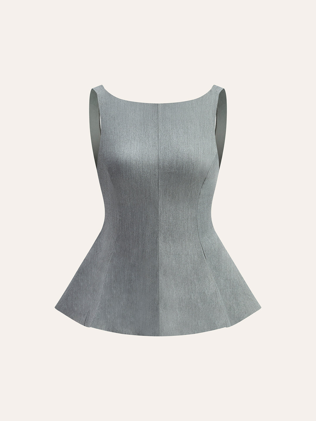 Bow Detail Peplum Top – COMMENSE