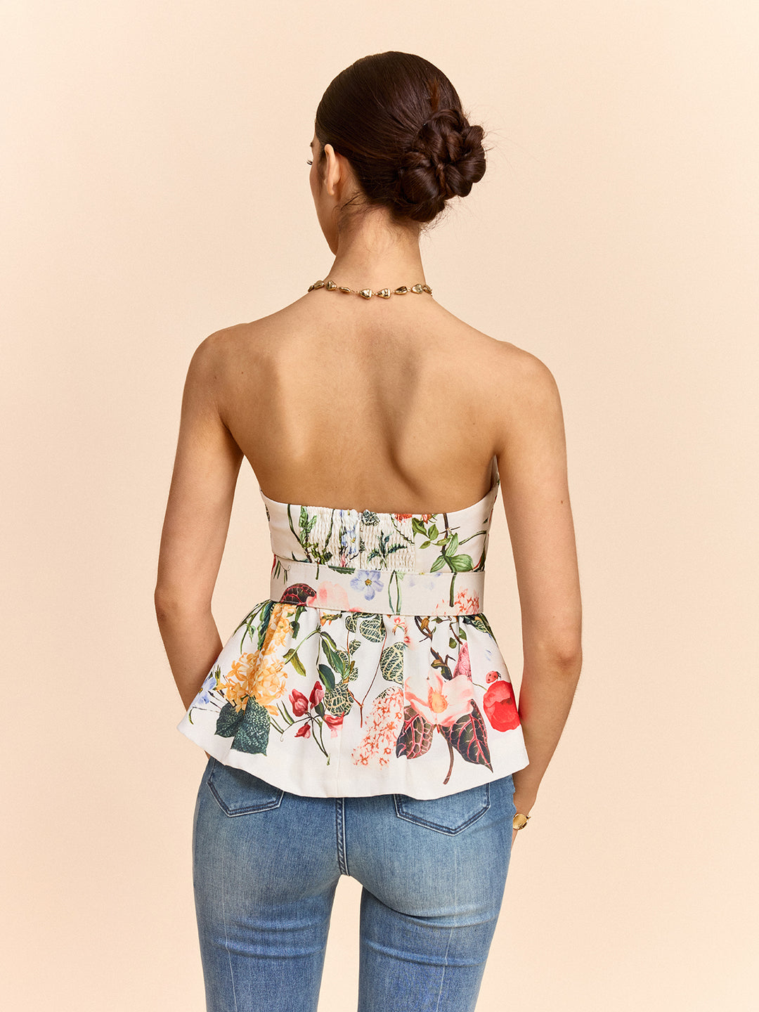 売れ筋商品|||トミー ヒルフィガー カットソー トップス レディース Women's Floral-Print Sleeveless Peplum Halter Top Coralie Multi Tommy Hilfiger Women's Floral-Print Sleeveless Peplum Halter