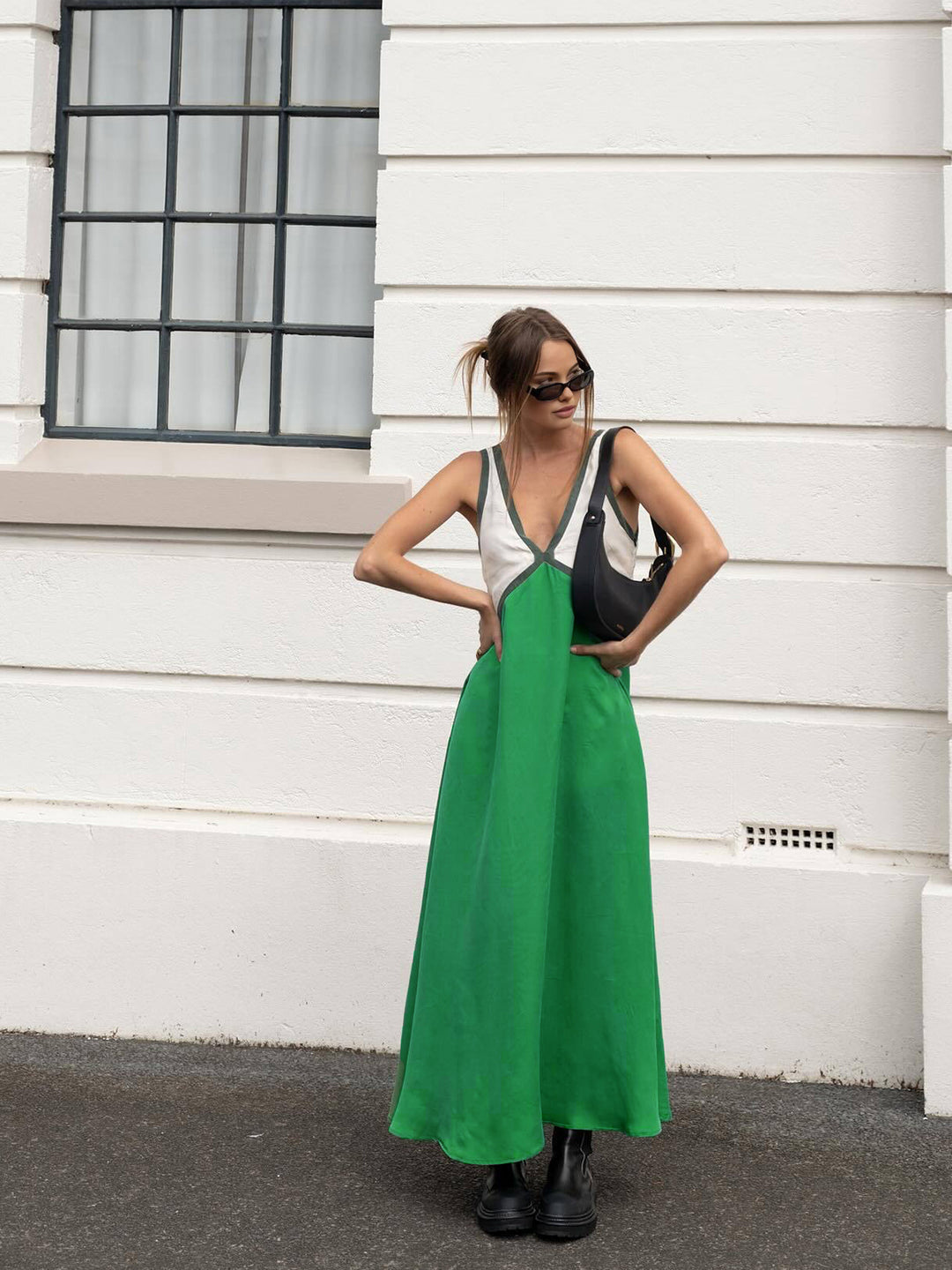 green emerald velvet dress Backless Ruched Mini Dress
