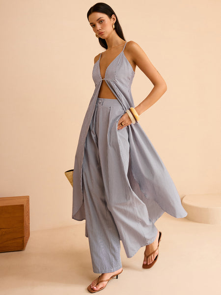 トップス litmus HP fluctuate chain cami grey トップス litmus HP fluctuate chain cami grey Cinq Cami Top