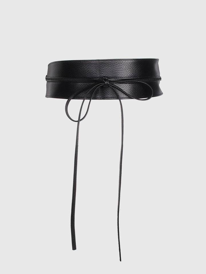 Commense Womens Plus Size Belt for Dress Casual Fashion Waist Belt Black 2‎ XL JASGOOD Women Leather Plus Size Belt Black Casual Waist Belt  main image 4
