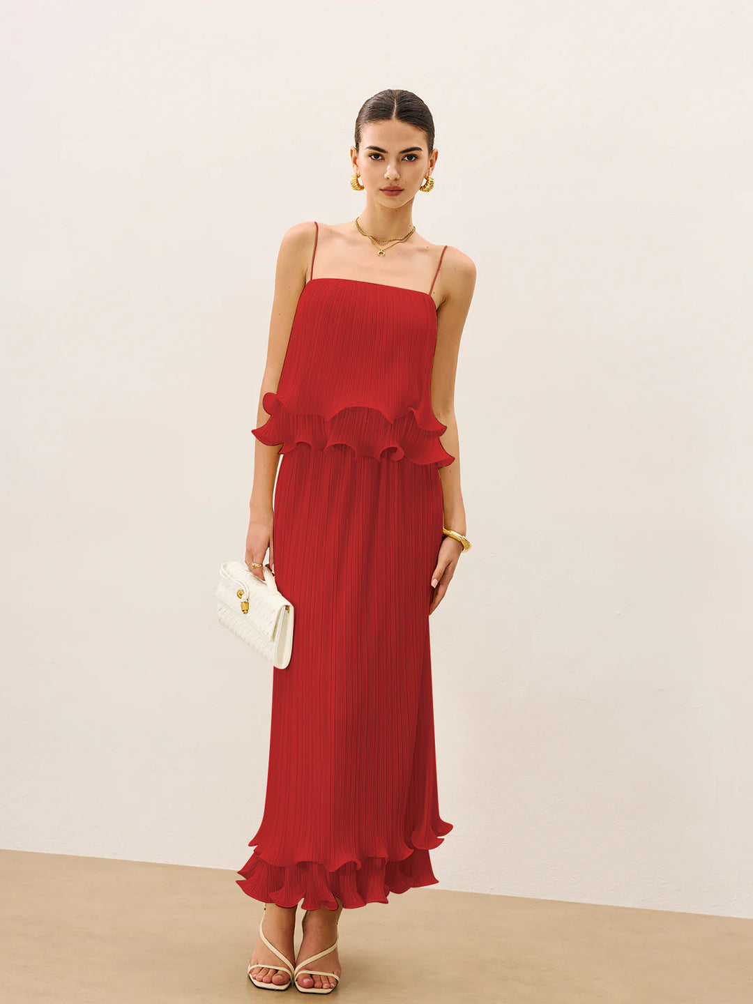 国内で当店のみ CFIERCE - LAYERED PLEATED SKIRT LAYERED PLEATED SKIRT – CFierce