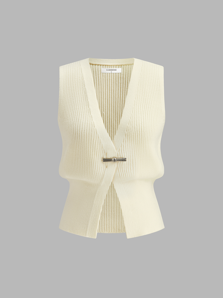 Hella / ヘラ SLAB KNIT COCOON VEST camel Hella | ◼︎SLAB KNIT COCOON VEST ¥19,800（tax inc.） ウール