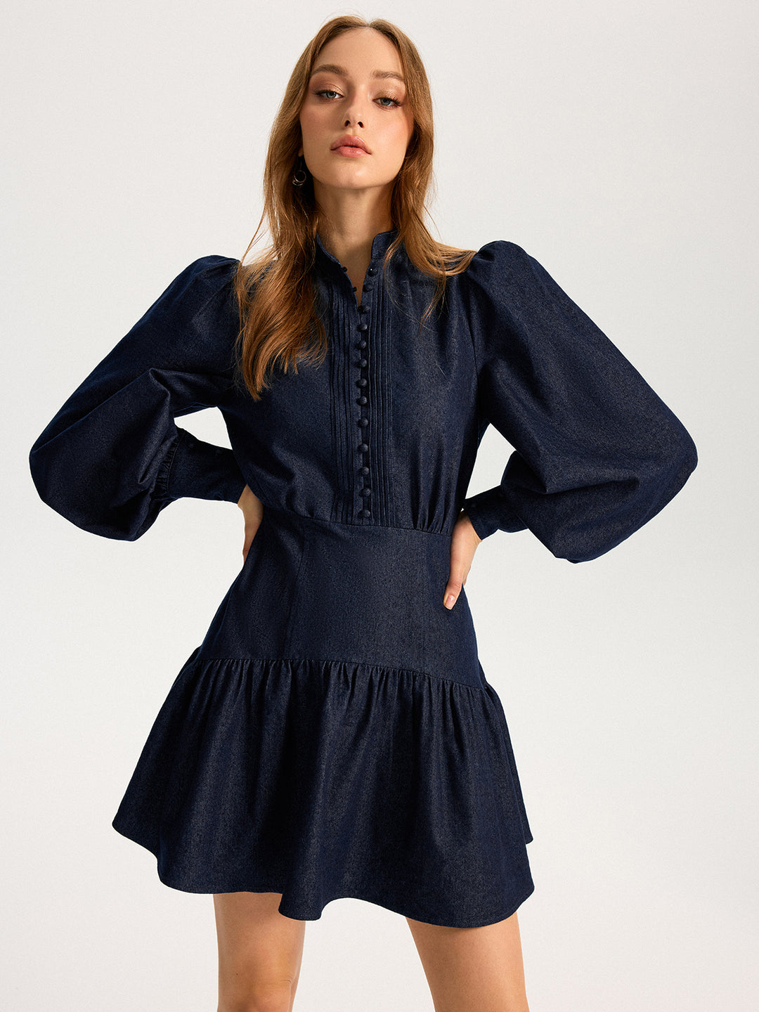 commense denim dress Sleeveless Denim Dress