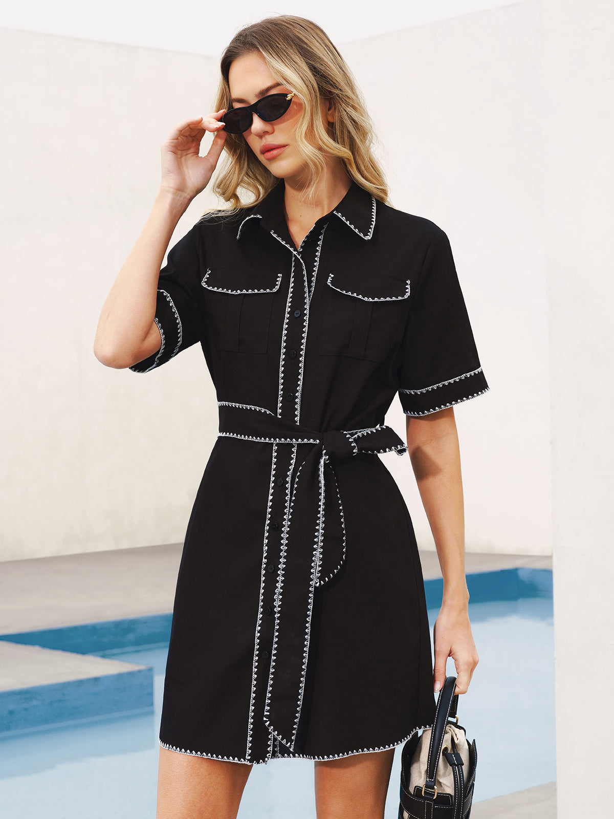 oversized belted shirt dress Long Linen Shirt Dress With Pockets, Oversized Belted Midi Dress, Casual Weekend Layering Piece
