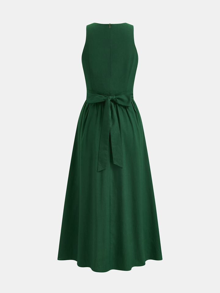 green emerald velvet dress Backless Ruched Mini Dress main image 1