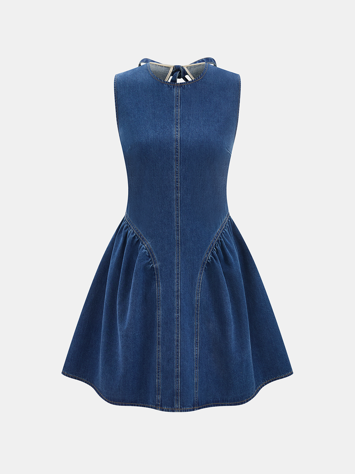 commense denim dress Sleeveless Denim Dress