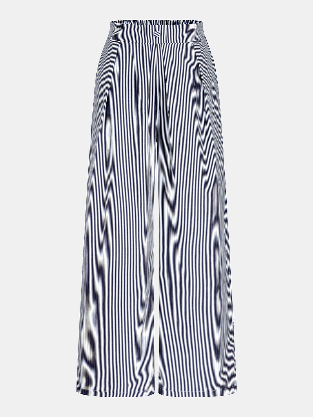 Striped Long Cami Top and Wide-Leg Pants Set | COMMENSE