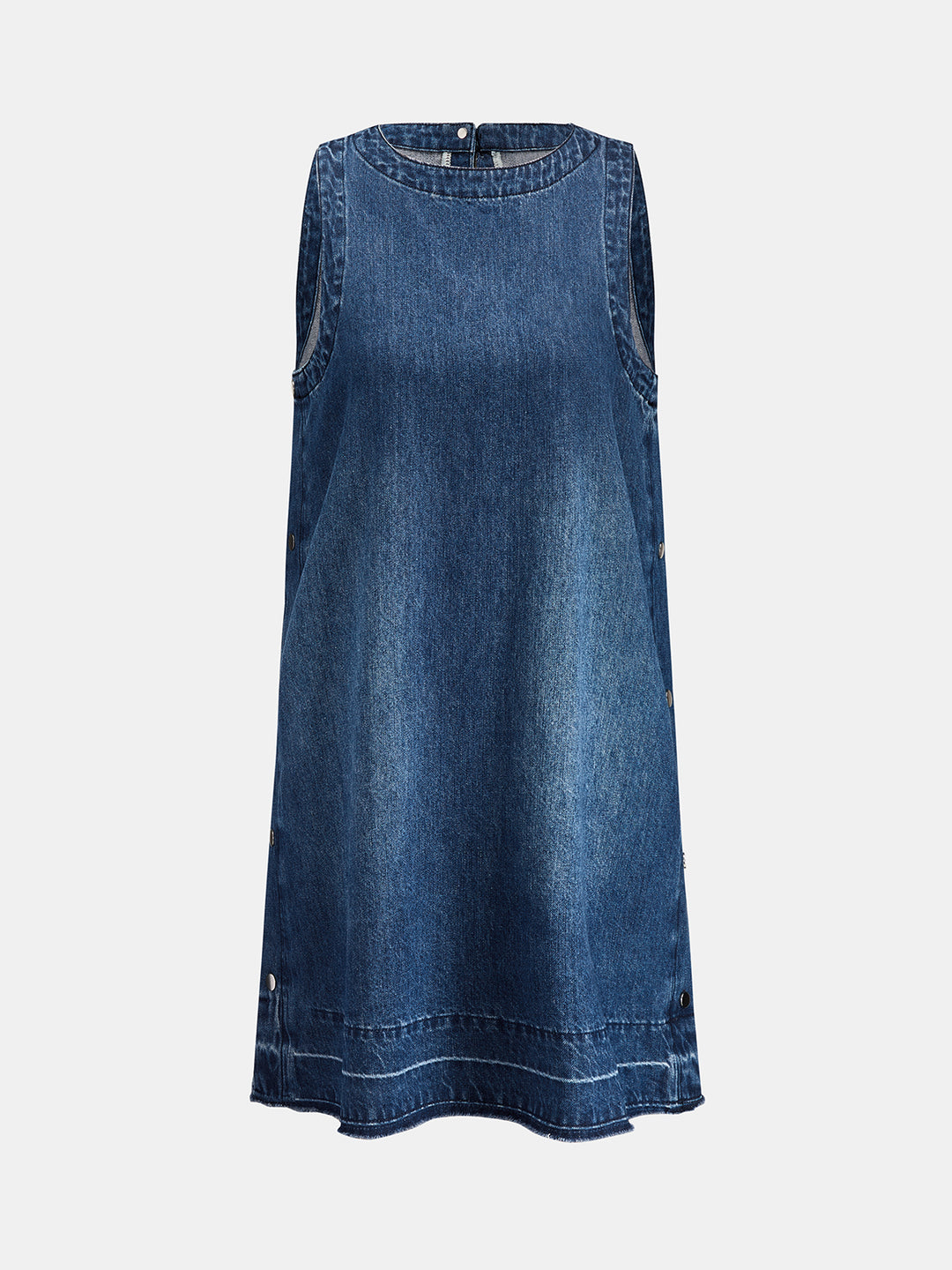 j crew denim shift dress Sleeveless Denim Dress For Women