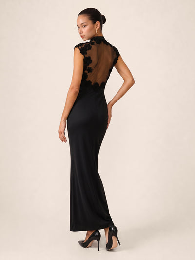 commense black dress Elegant A-line Mini 23% Rayon Little Black Tie Dresses &