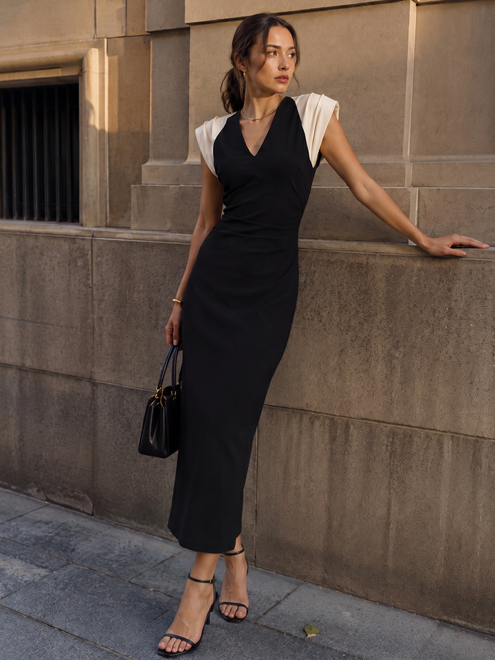 commense black dress Midi Dresses | Wedding Guest, Occasion & Everyday Styles DETAILS Description Composition Style:CM6365D Shona Joy | La Color:Black Multi