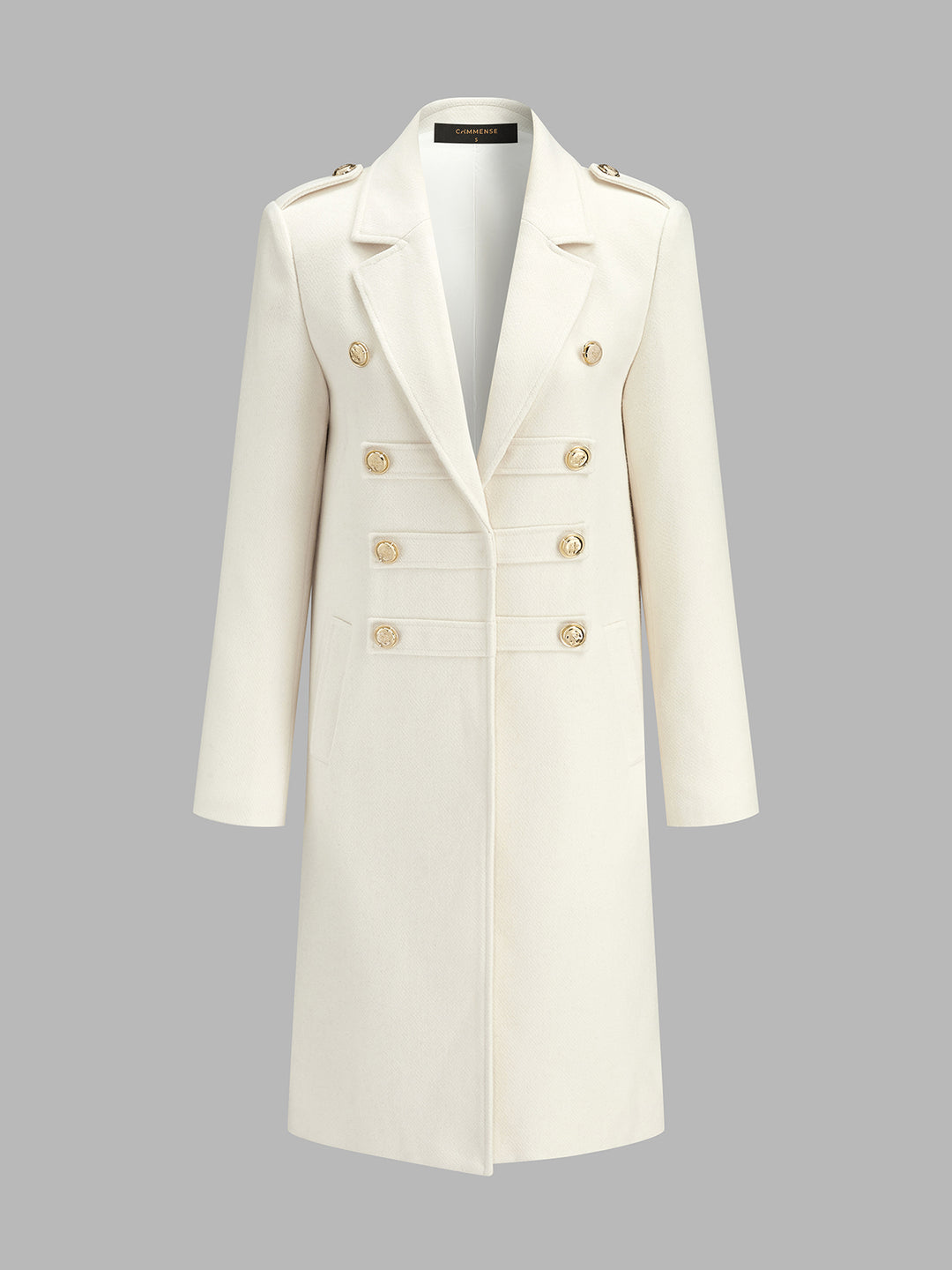 Napoleon Style Long Coat | COMMENSE