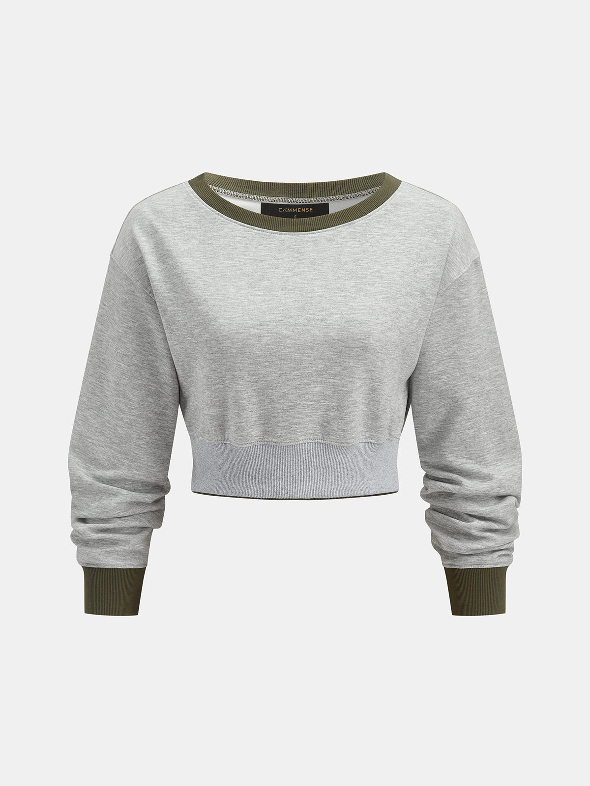 Color Block Casual Two‑Piece Set | COMMENSE