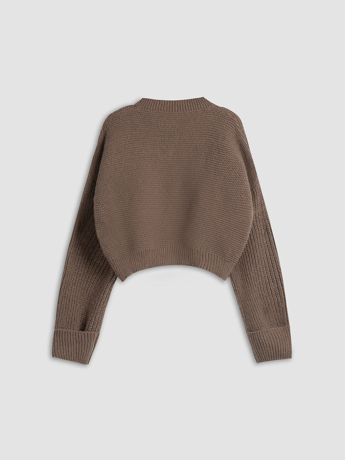 Minimalism V Neck Pullover Sweater – COMMENSE