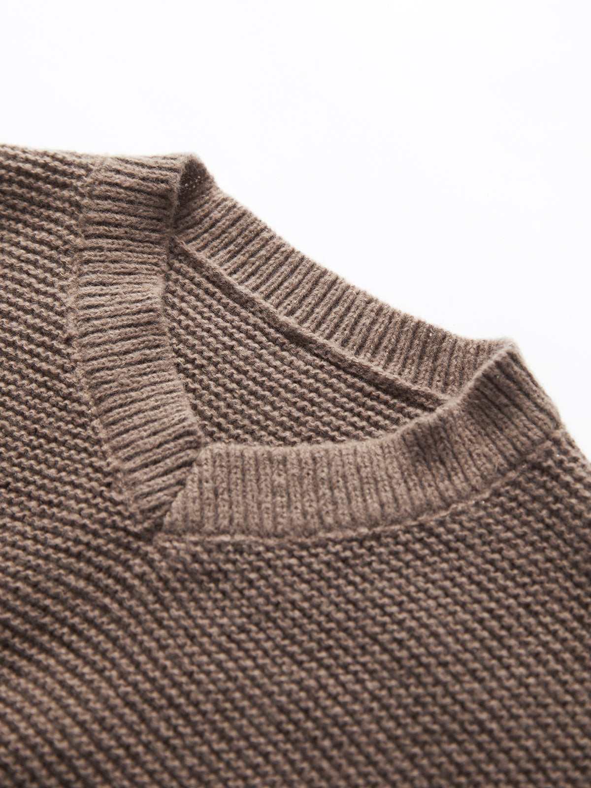 Minimalism V Neck Pullover Sweater – COMMENSE