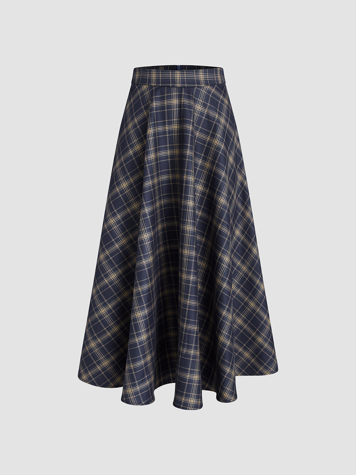 Keep In Check Long Skirt – COMMENSE