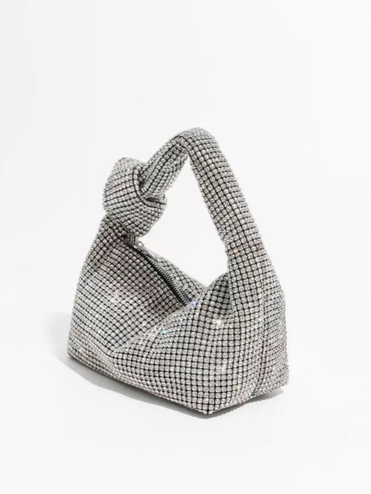 Diamante Knotted Bag – COMMENSE