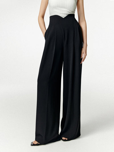 Women's Wide Leg Pants | High Waisted & Cropped Pants – COMMENSE