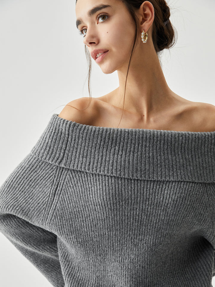 tankair OFF SHOULDER KNIT gray 値下げ不可 OFFSHOULDER_12620240578_grande