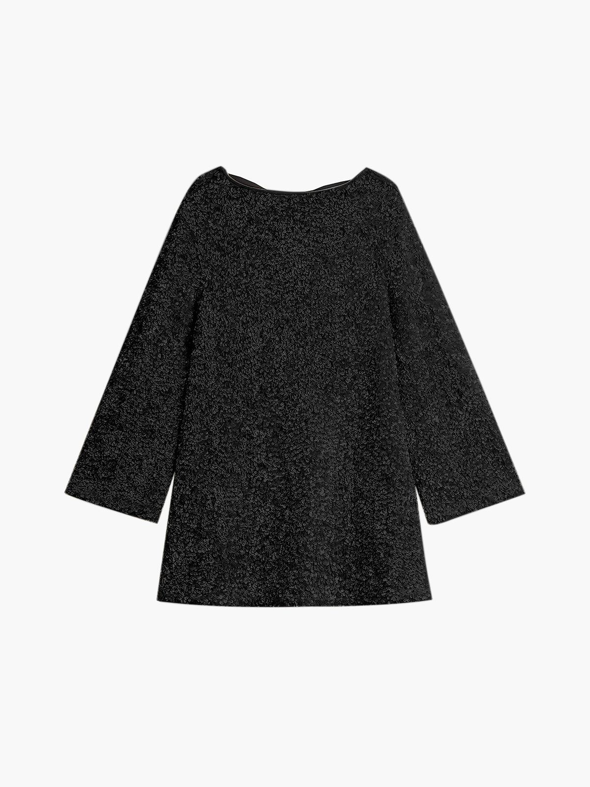 Sequins Velvet Bowknot Mini Dress – COMMENSE