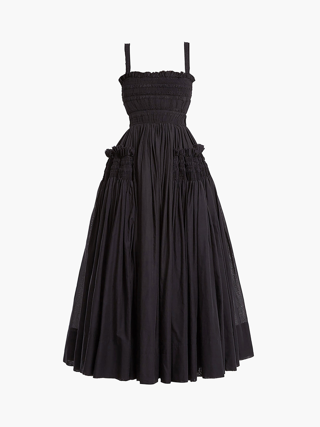 ワンピース seersucker henry cami long dress seersucker henry cami long dress / シアサッカーヘンリー